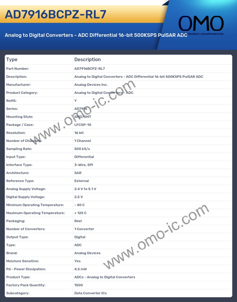 AD7916BCPZ-RL7