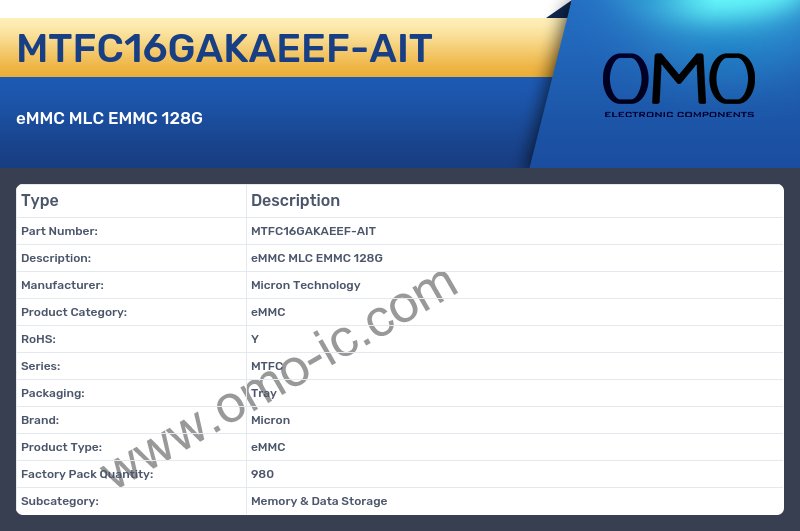 MTFC16GAKAEEF-AIT