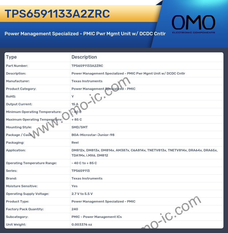 TPS6591133A2ZRC