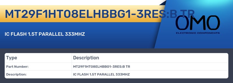 MT29F1HT08ELHBBG1-3RES:B TR