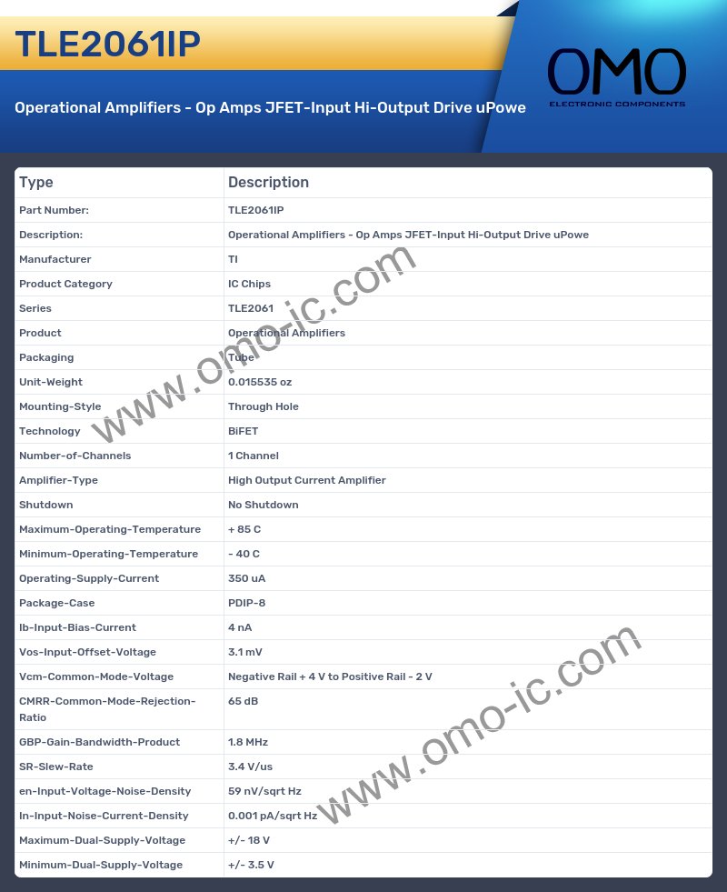 TLE2061IP