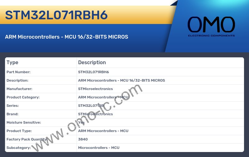 STM32L071RBH6