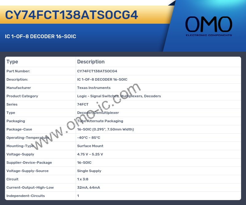 CY74FCT138ATSOCG4