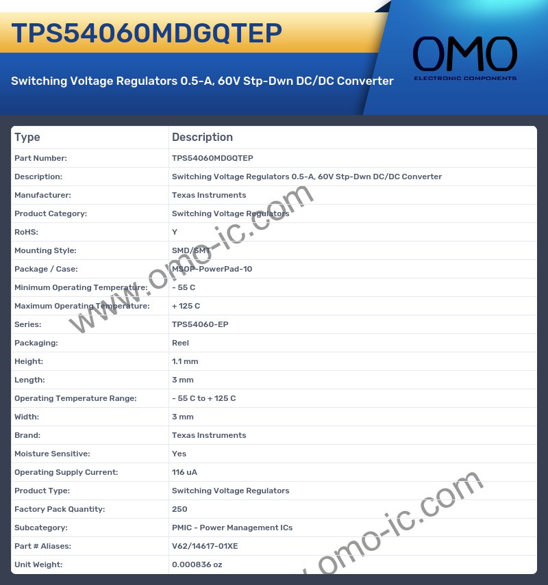 TPS54060MDGQTEP