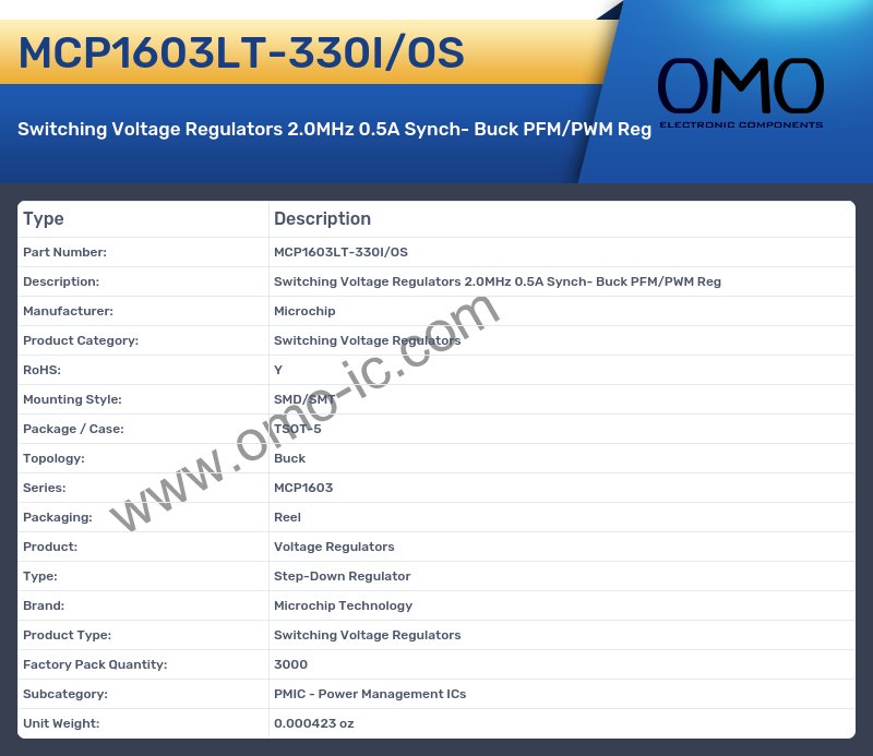 MCP1603LT-330I/OS