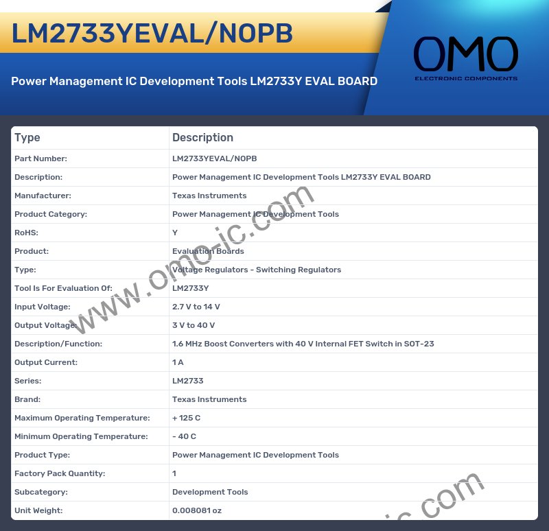 LM2733YEVAL/NOPB