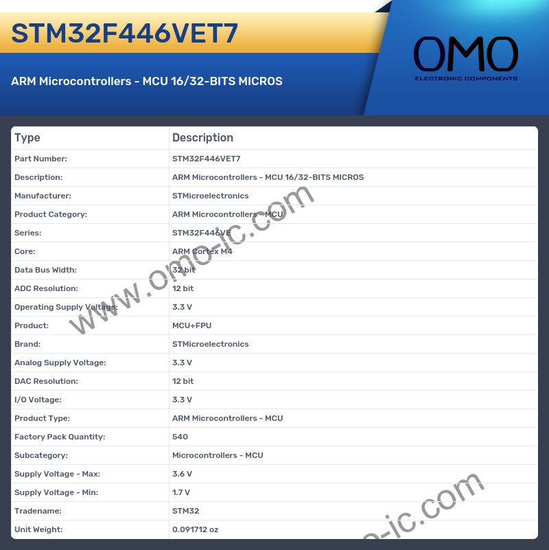 STM32F446VET7