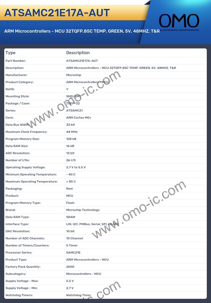 ATSAMC21E17A-AUT