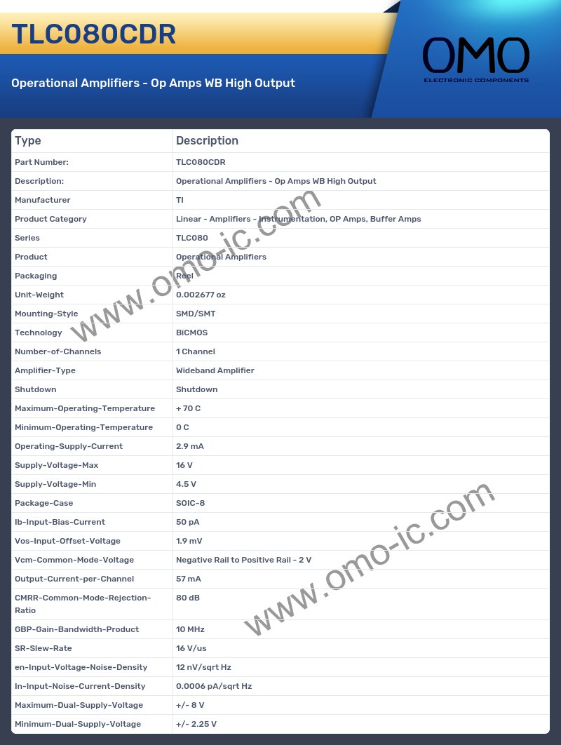 TLC080CDR