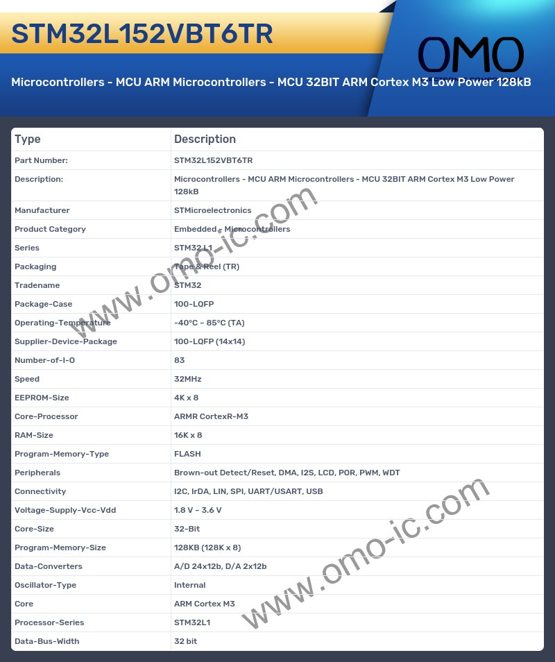 STM32L152VBT6TR