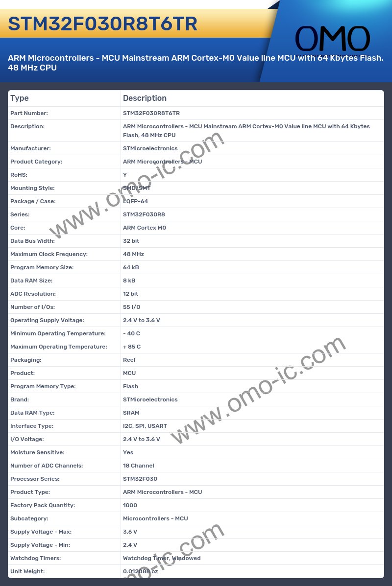 STM32F030R8T6TR