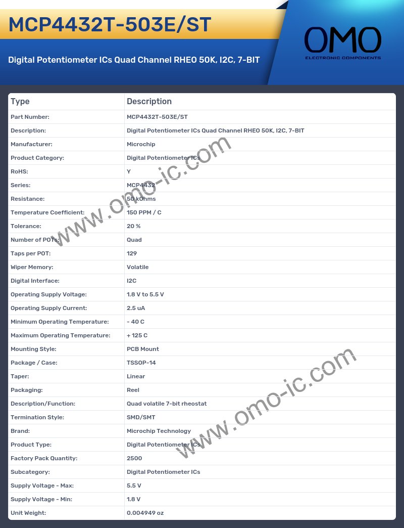 MCP4432T-503E/ST
