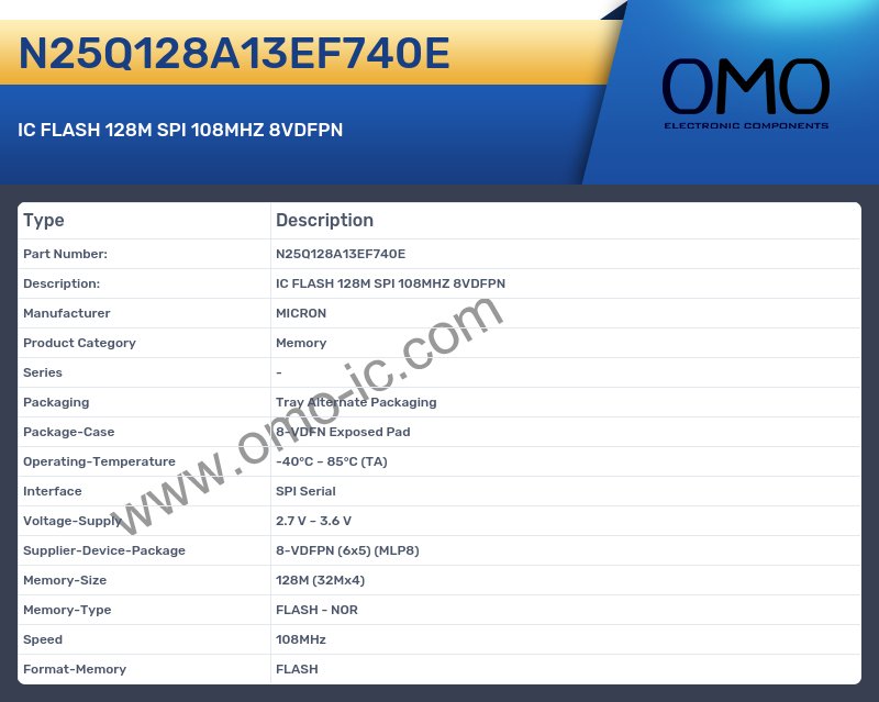 N25Q128A13EF740E