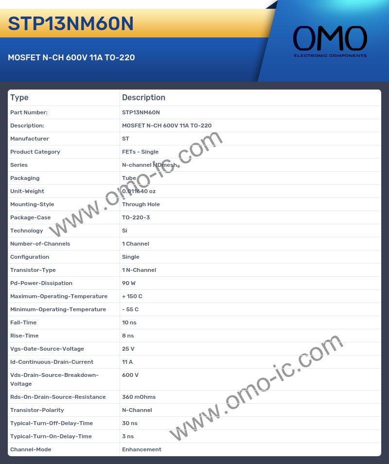 STP13NM60N