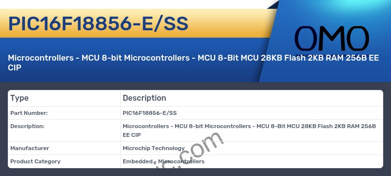 PIC16F18856-E/SS