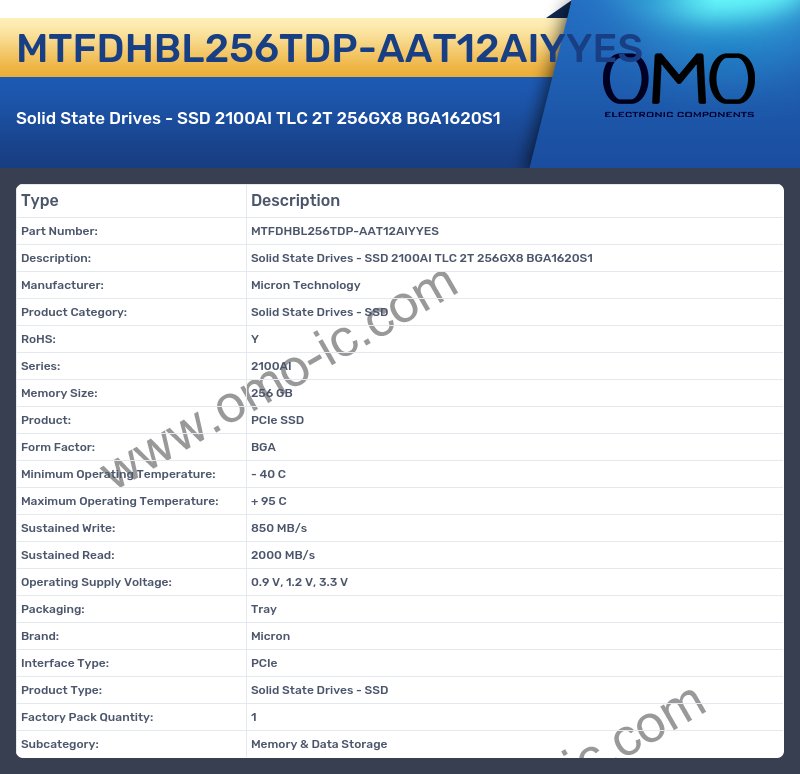 MTFDHBL256TDP-AAT12AIYYES