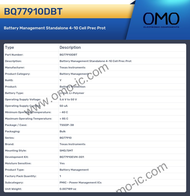 BQ77910DBT