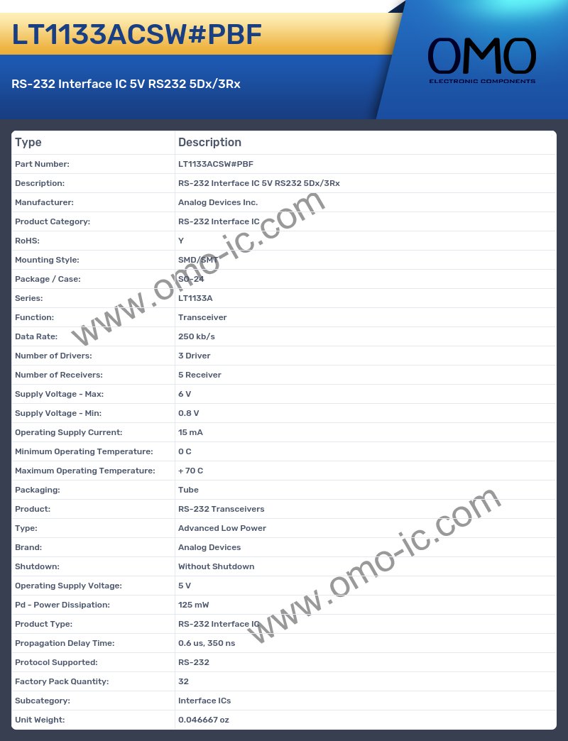 LT1133ACSW#PBF