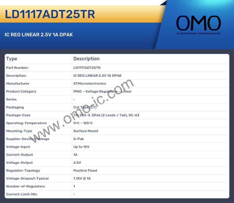 LD1117ADT25TR