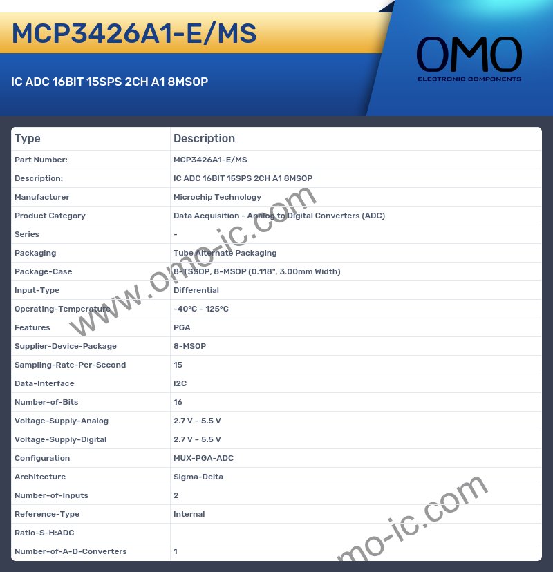 MCP3426A1-E/MS