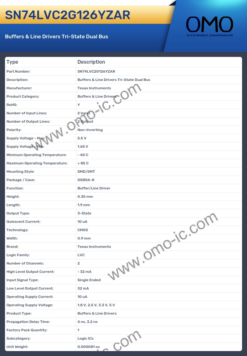 SN74LVC2G126YZAR