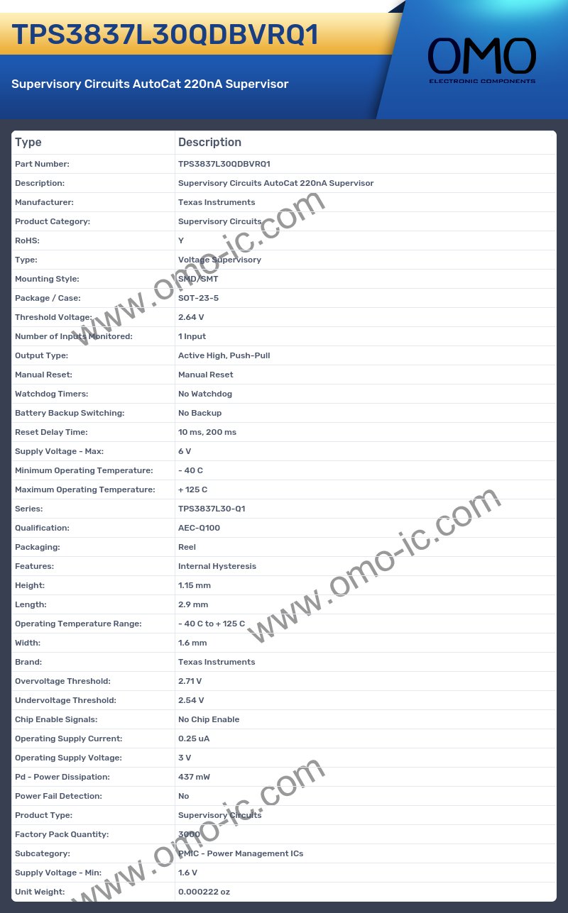 TPS3837L30QDBVRQ1