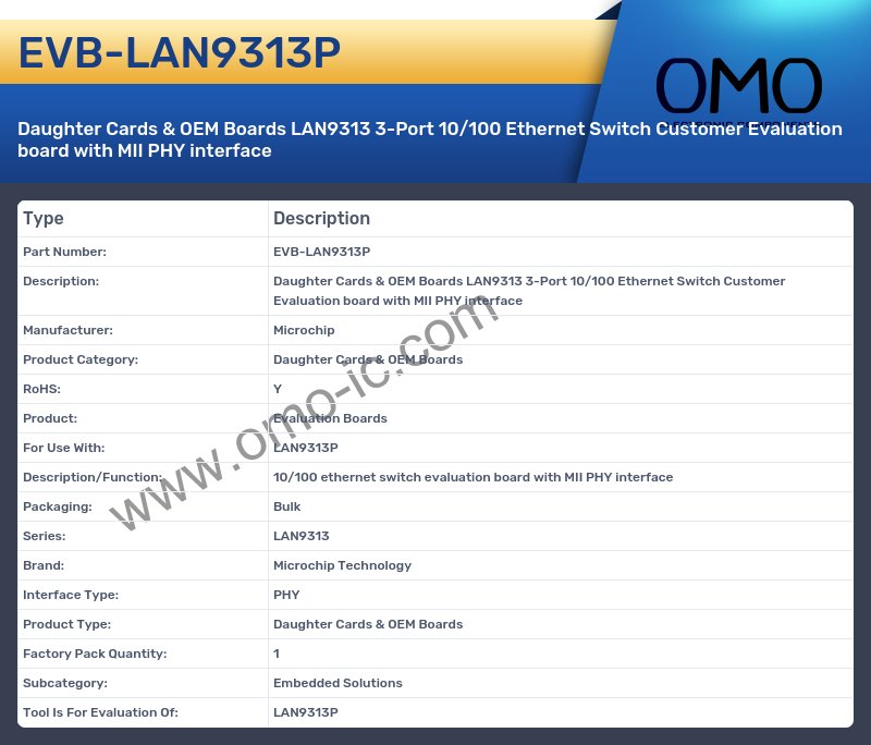 EVB-LAN9313P