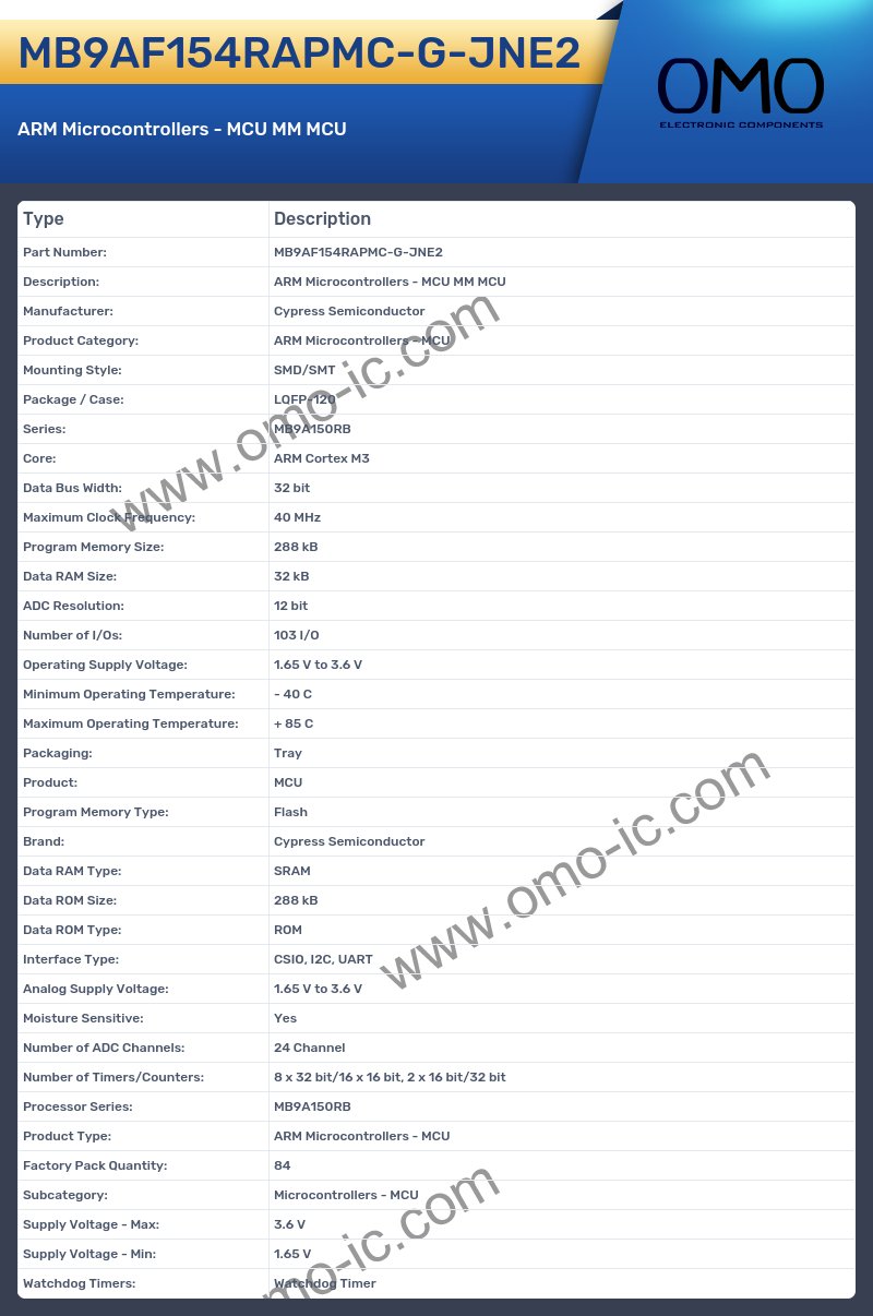 MB9AF154RAPMC-G-JNE2