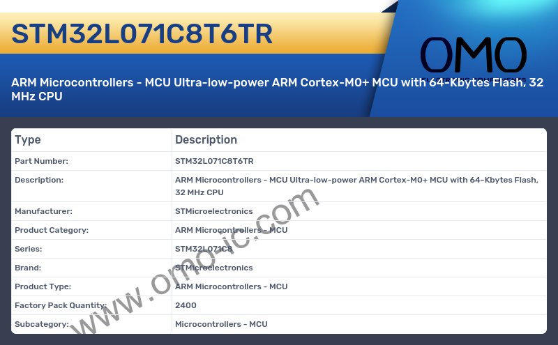 STM32L071C8T6TR