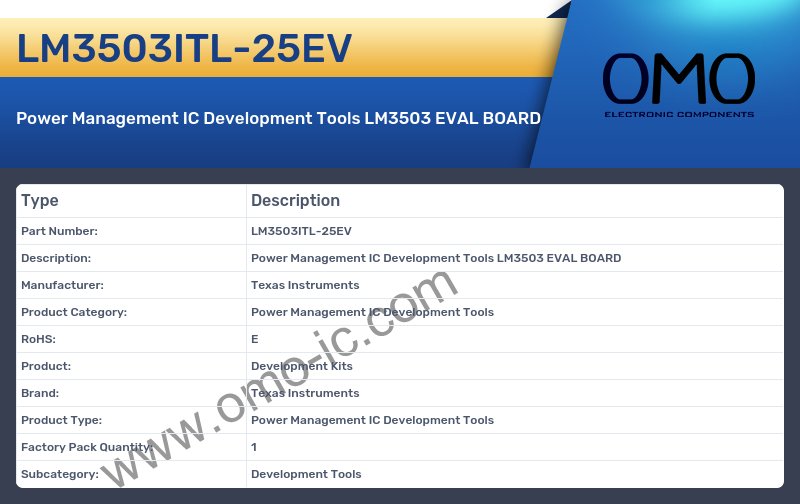LM3503ITL-25EV