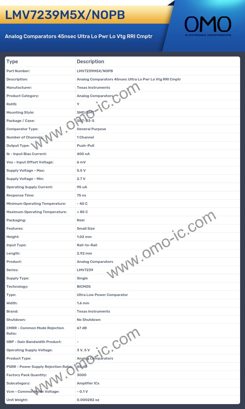 LMV7239M5X/NOPB