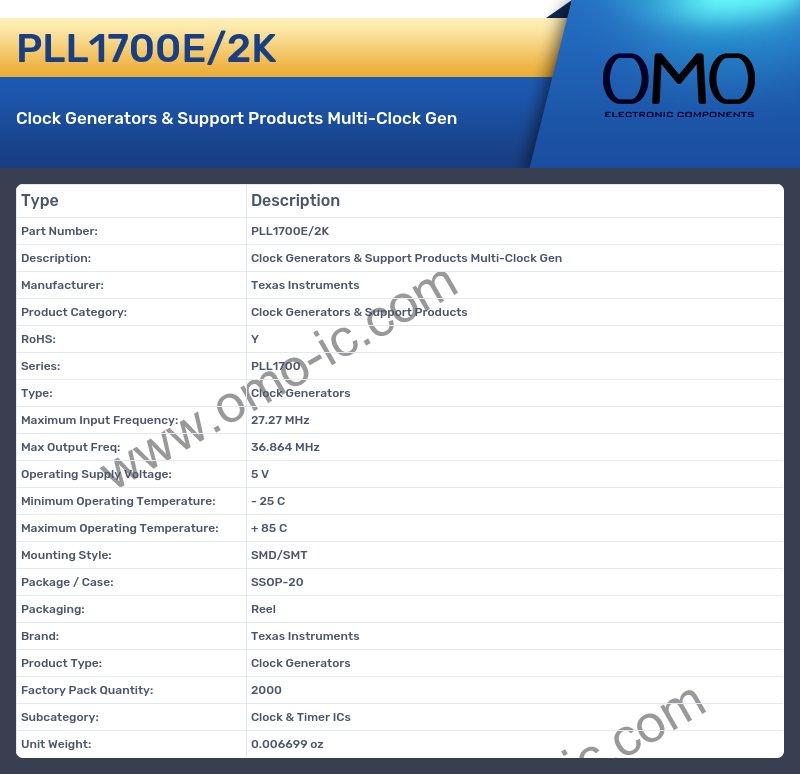 PLL1700E/2K