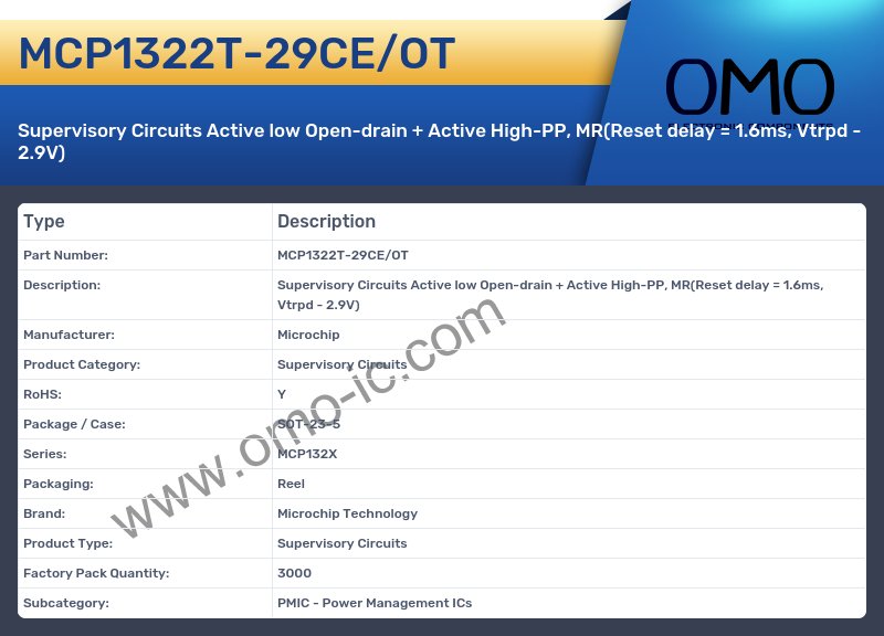 MCP1322T-29CE/OT