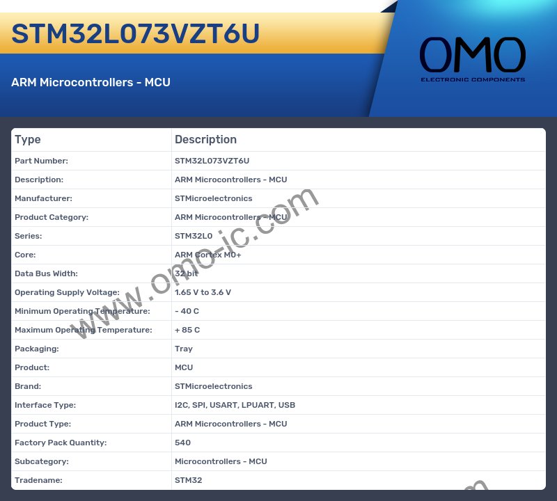 STM32L073VZT6U