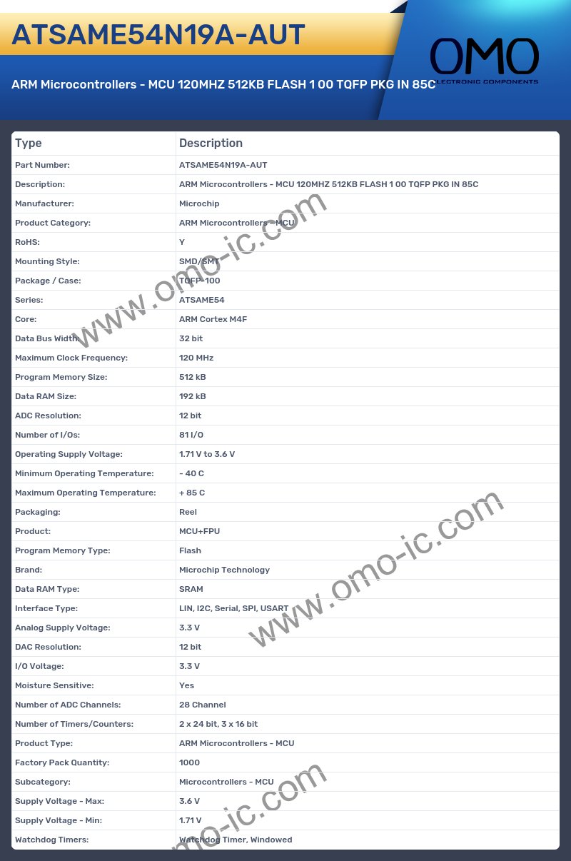 ATSAME54N19A-AUT