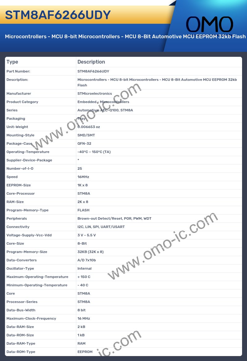 STM8AF6266UDY