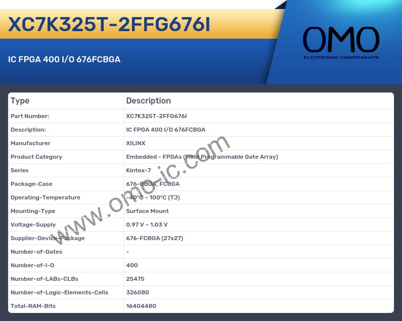 XC7K325T-2FFG676I