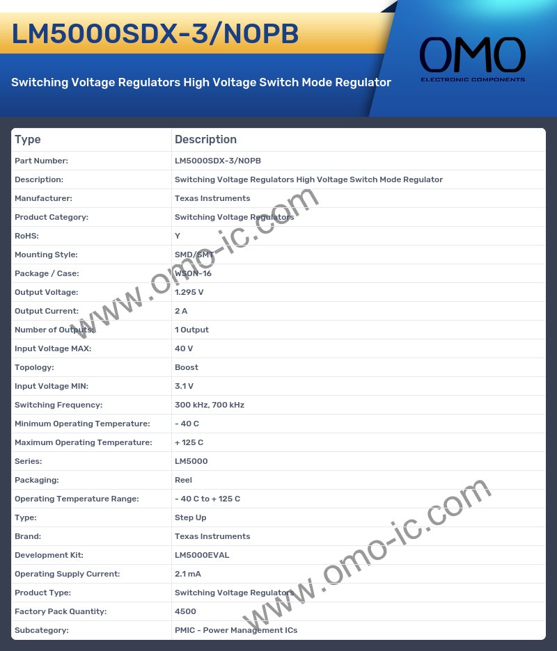 LM5000SDX-3/NOPB