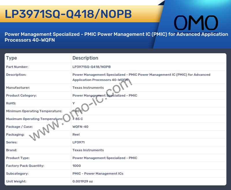 LP3971SQ-Q418/NOPB