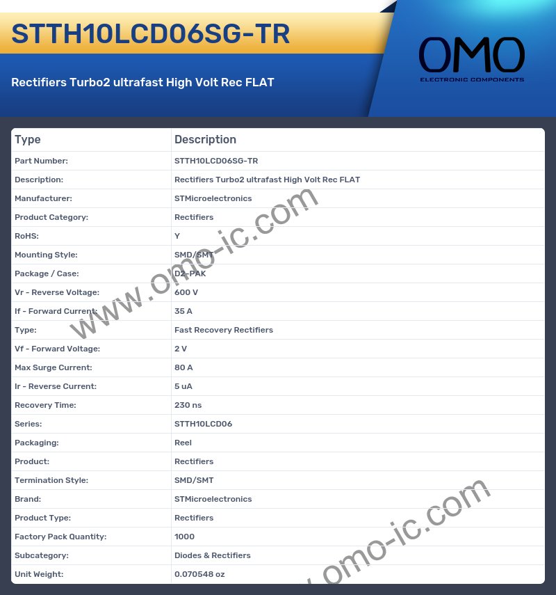 STTH10LCD06SG-TR