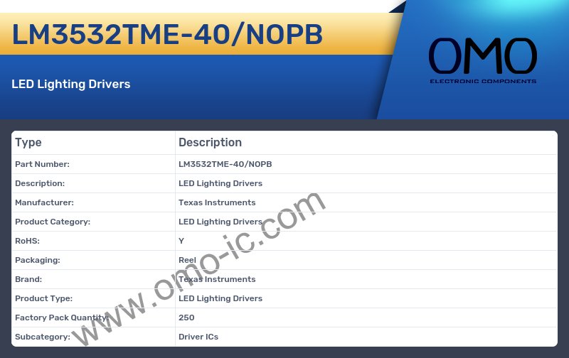 LM3532TME-40/NOPB
