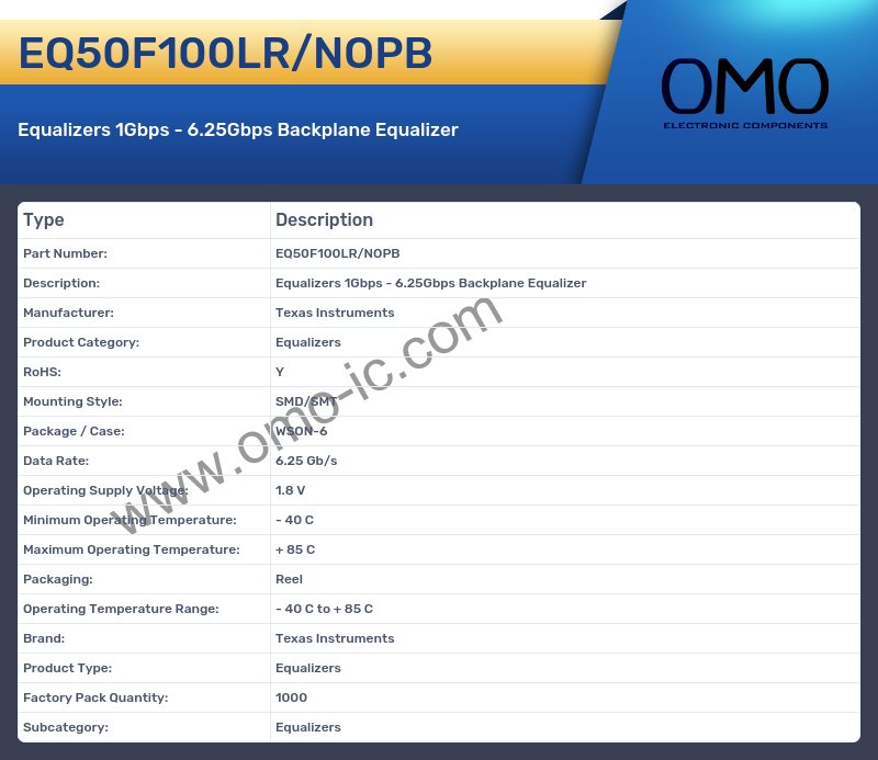 EQ50F100LR/NOPB