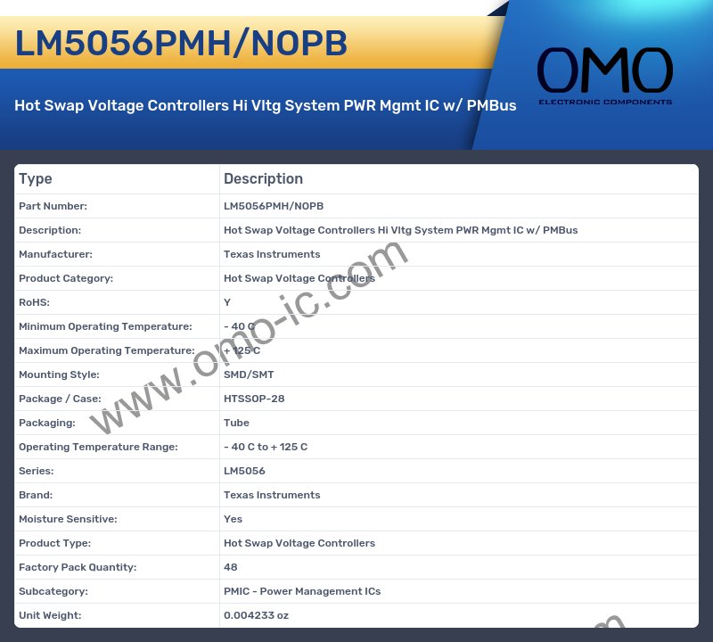 LM5056PMH/NOPB