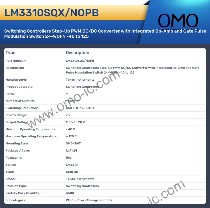 LM3310SQX/NOPB