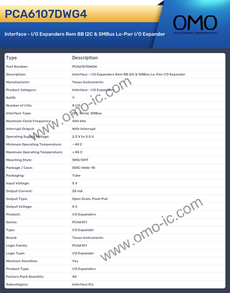 PCA6107DWG4