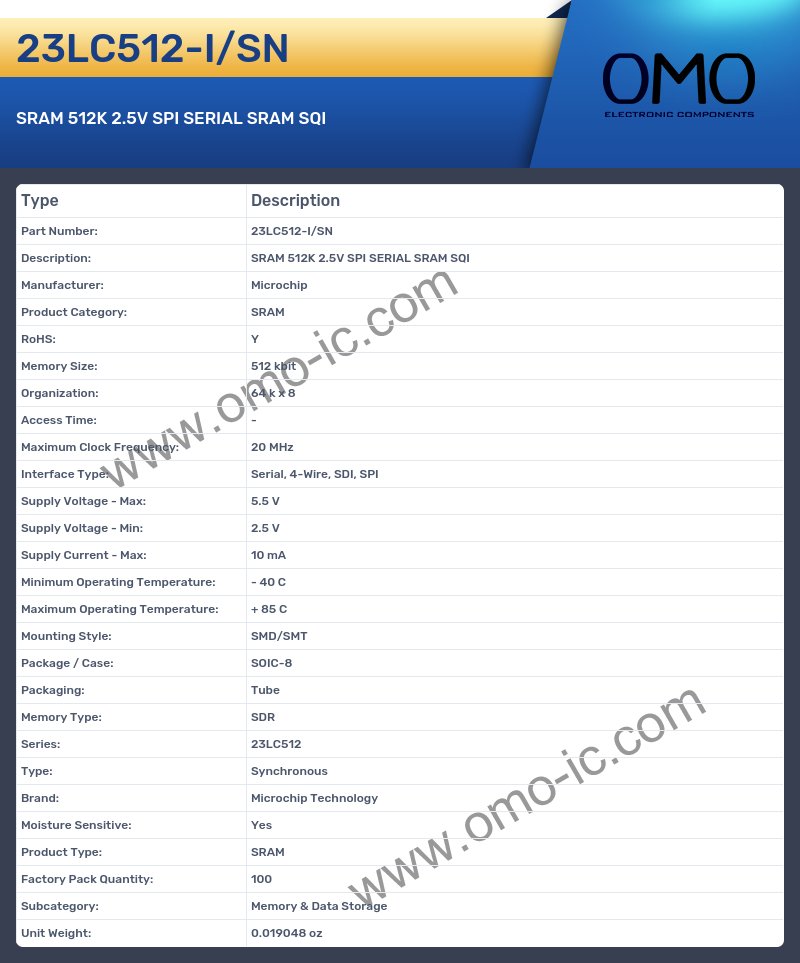 23LC512-I/SN