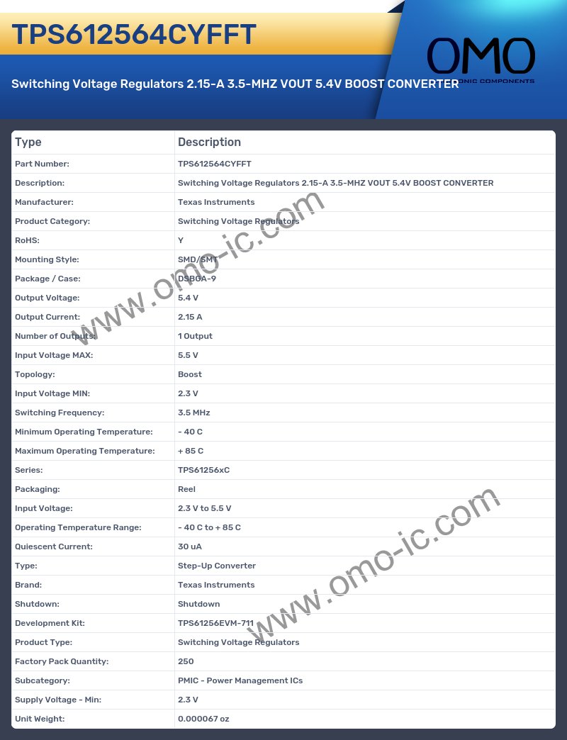 TPS612564CYFFT