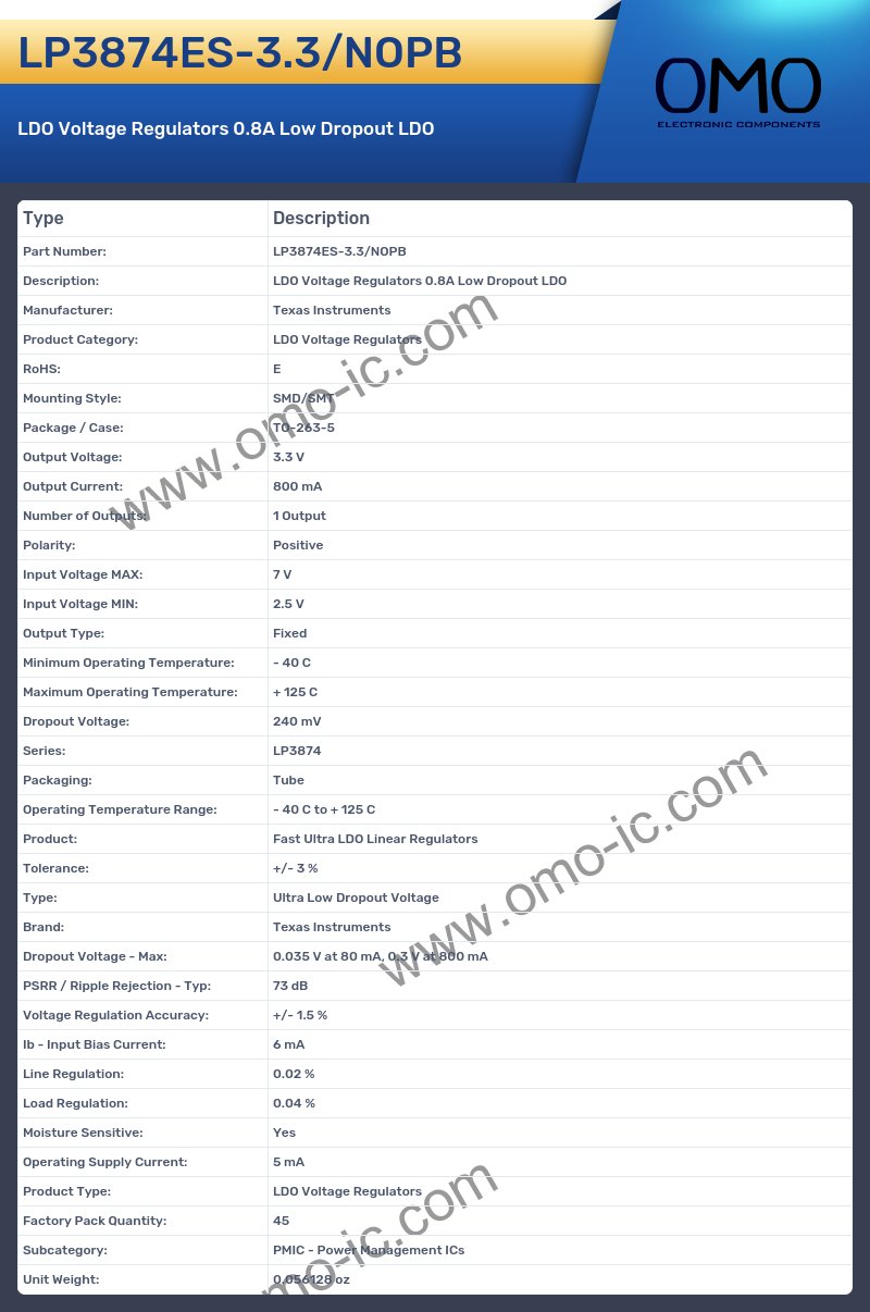 LP3874ES-3.3/NOPB