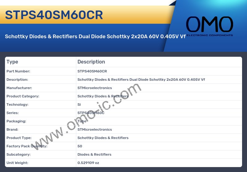 STPS40SM60CR