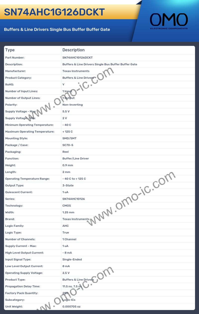 SN74AHC1G126DCKT